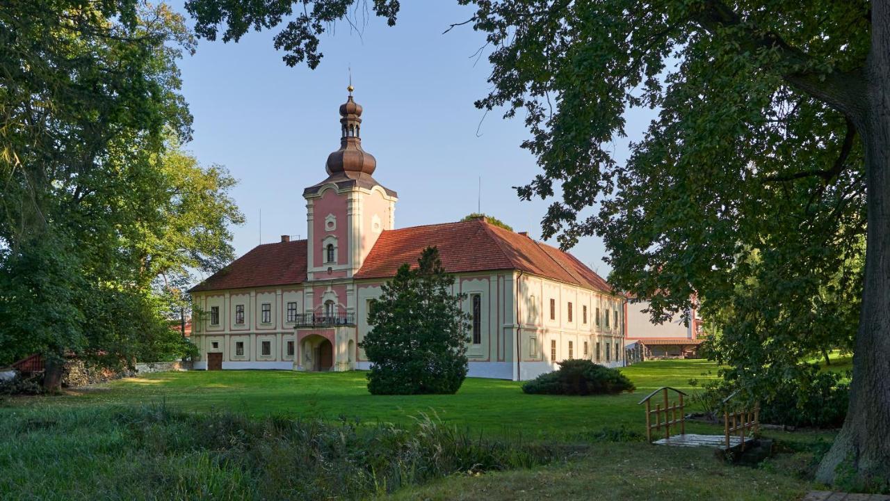 Penzion Zamek Lesany Netvořice Exteriör bild