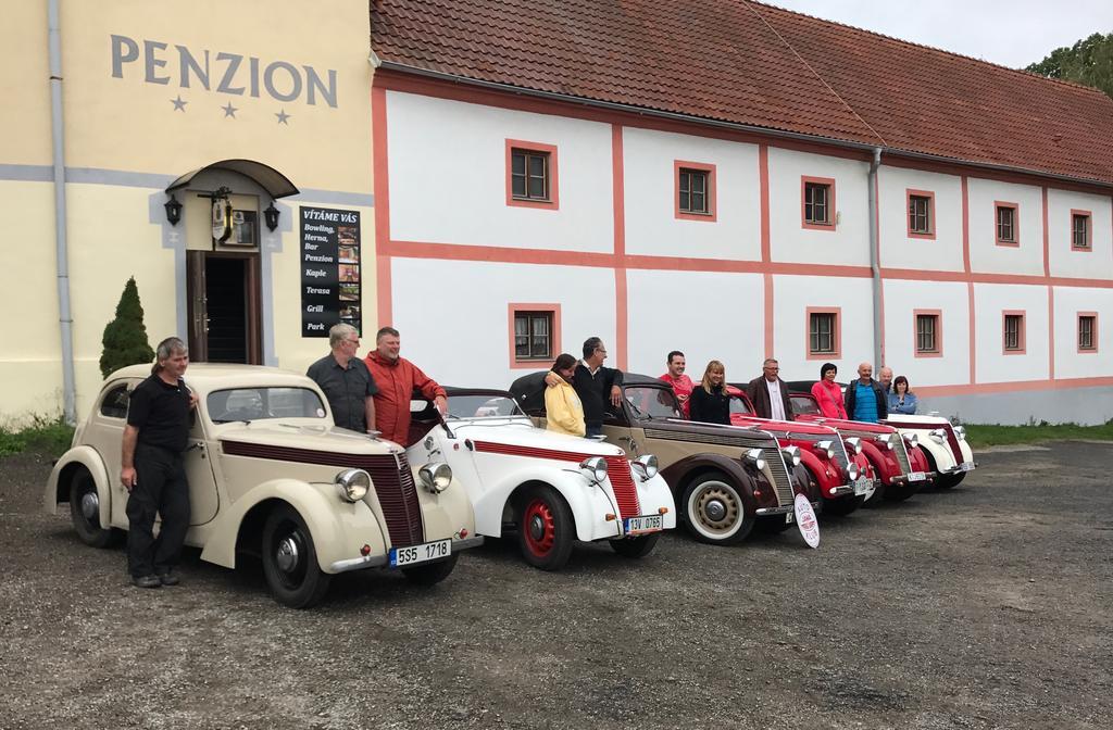 Penzion Zamek Lesany Netvořice Exteriör bild